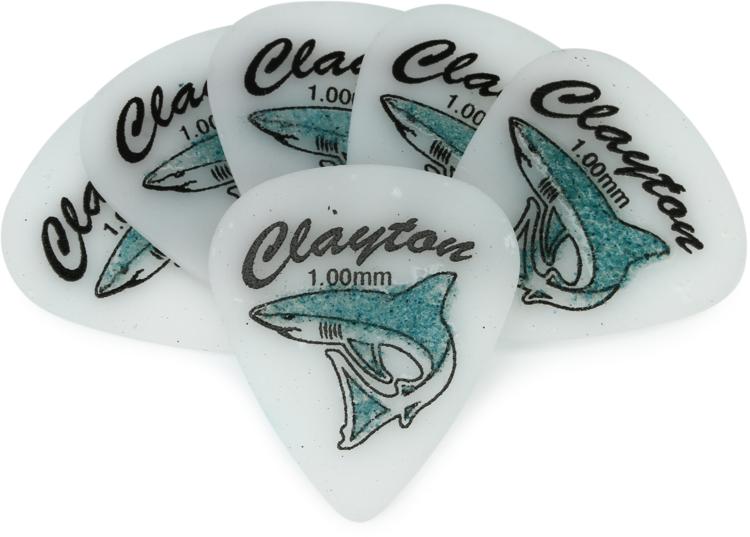 Clayton Sand Shark Picks 6-pack 1.00mm | Sweetwater