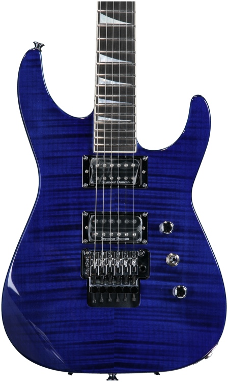 Jackson SL2H Soloist - Transparent Blue | Sweetwater