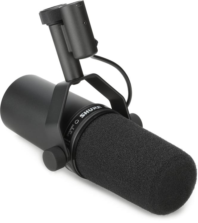 Shure SM7B Cardioid Dynamic Vocal Microphone | Sweetwater shure s7mb