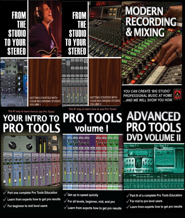 Secrets of the Pros Recording, Mixing, & Pro Tools Bundle Sweetwater