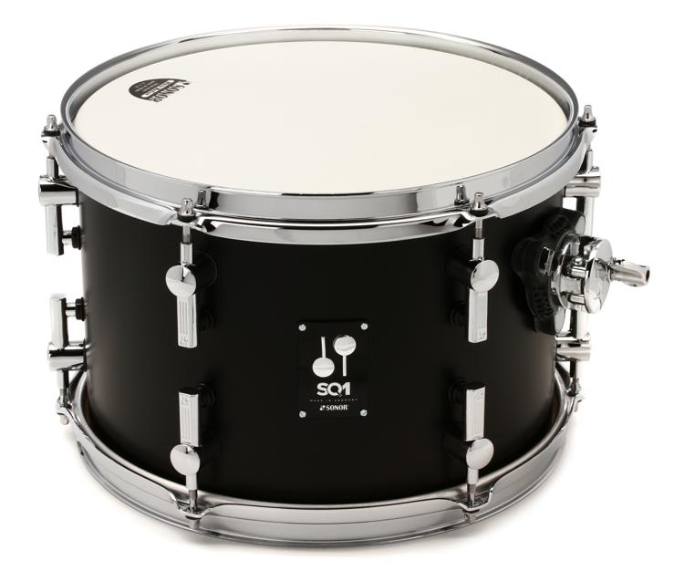 Sonor SQ1 Mounted Tom - 12 x 8 inch - GT Black | Sweetwater