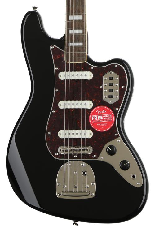 Squier Classic Vibe Bass VI - Black | Sweetwater