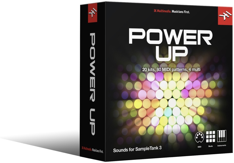 IK Multimedia Power Up SampleTank Sound Library Sweetwater