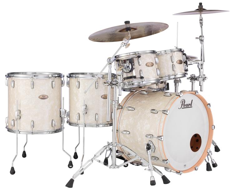 Pearl Session Studio Select Sts925xsp C 5 Piece Shell Pack Nicotine White Marine Pearl Sweetwater