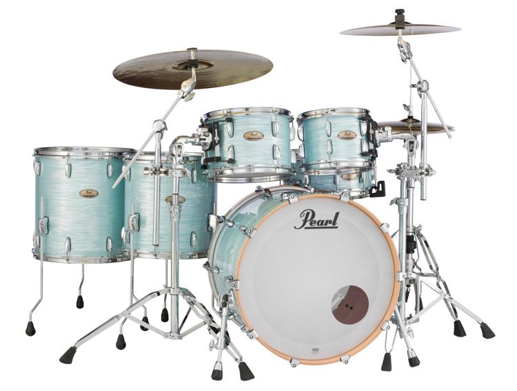 Pearl Session Studio Select STS925XSP/C 5-piece Shell Pack - Ice Blue  Oyster | Sweetwater