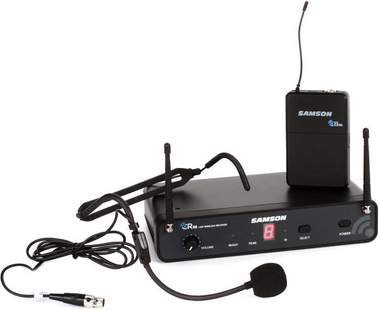 Samson Concert 88 Headset Wireless System D Band Sweetwater