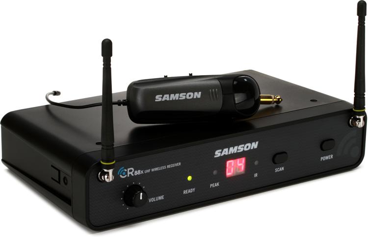 Samson AirLine 88 AG8 Guitar UHF Wireless System Channel K 