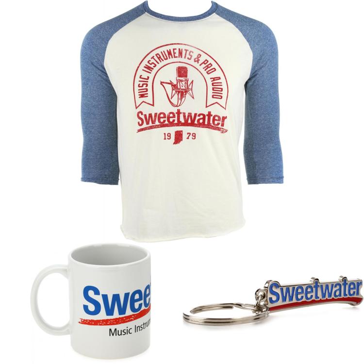 Sweetwater Condenser Graphic 3/4-sleeve Baseball T-shirt