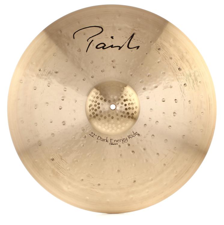 Paiste 22 inch Signature Dark Energy Ride Mk II Cymbal | Sweetwater