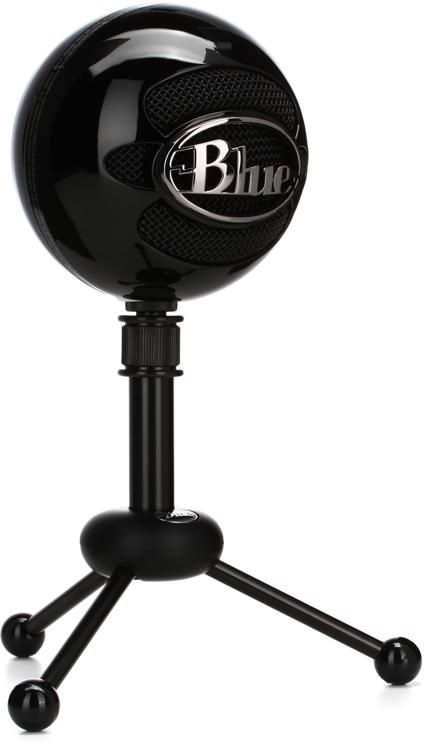 crisis Eigenaardig werkplaats Blue Microphones Snowball USB Mic with Tripod Stand - Gloss Black |  Sweetwater