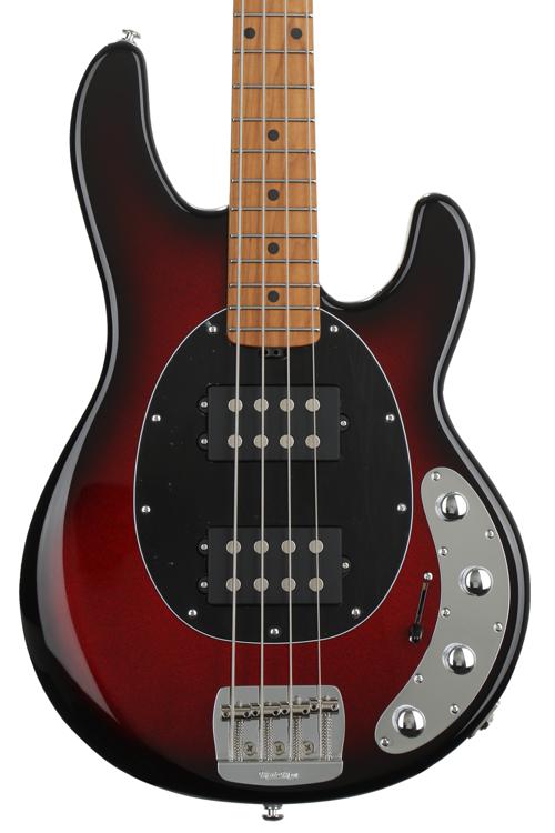 Ernie Ball Music Man StingRay Special HH Bass Guitar - Burnt Apple with  Maple Fingerboard