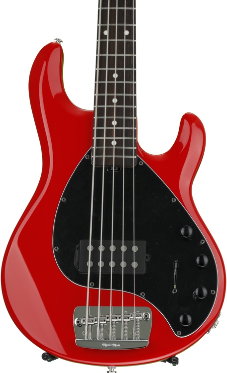 Ernie Ball Music Man StingRay 5H, Sweetwater Exclusive - Chili Red with ...
