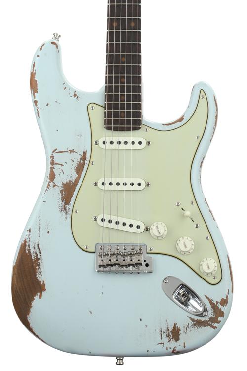 distressed stratocaster