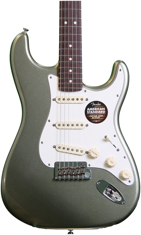 Utiliza Fender American Stratocaster actualización Jade Perla Metálico Standard 2012 