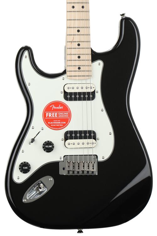 Squier Contemporary Stratocaster HH Left-handed - Black Metallic ...