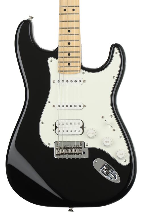 Fender Player Stratocaster HSS - Black with Maple Fingerboard | Sweetwater