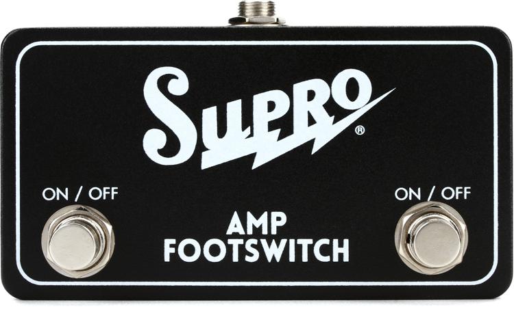 supro amp footswitch