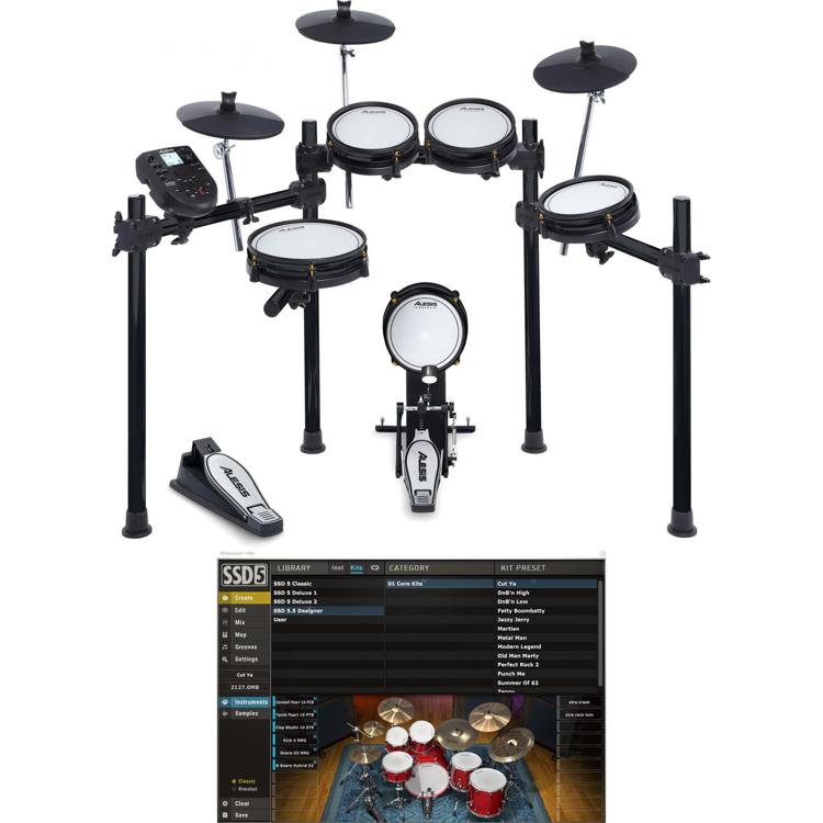 Alesis Surge Special Edition Mesh Electronic Drum Set and Steven