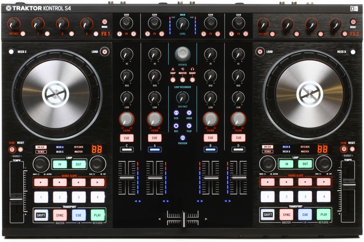 traktor kontrol s4 mk2 not lighting up