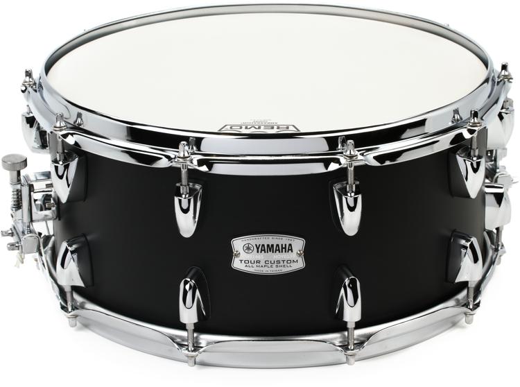 Yamaha Tour Custom Snare Drum - 14 x 6.5 inch - Licorice Satin 
