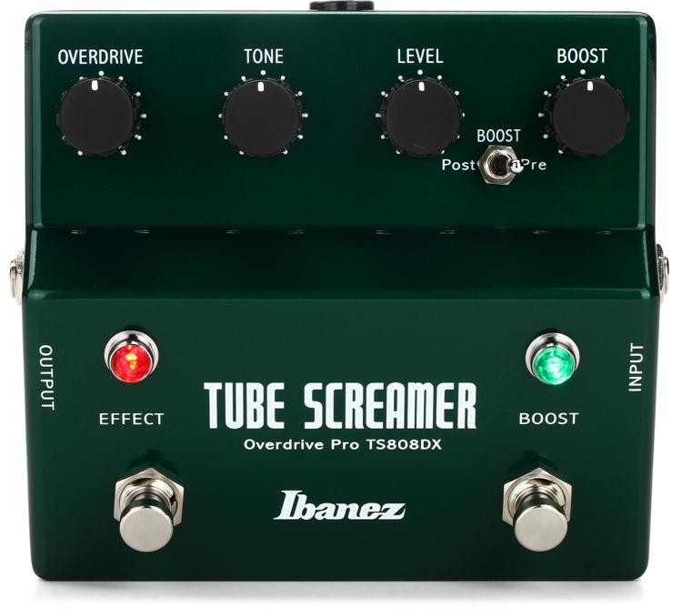 Ibanez TS808DX Tube Screamer Overdrive Pro Deluxe