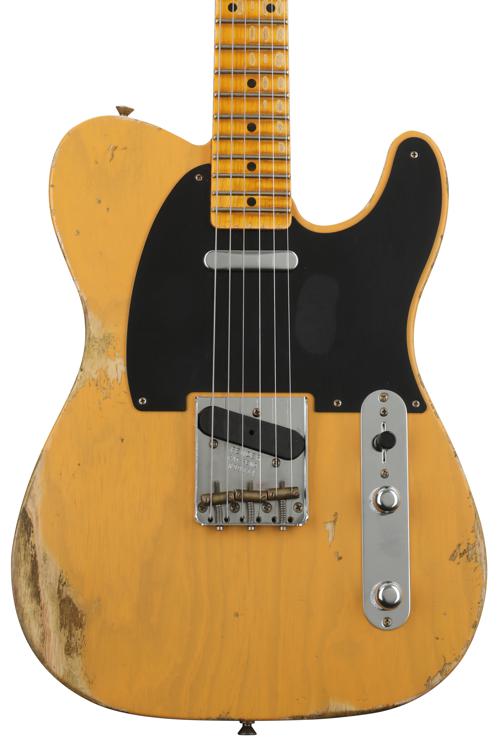 Fender Custom Shop 1953 Heavy Relic Telecaster - Butterscotch Blonde