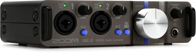Zoom Uac 2 Usb 3 0 Audio Interface Sweetwater Zoom Uac 2 Usb 3 0 Audio Interface Sweetwater