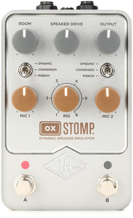 Universal Audio OX Stomp: Bring Dynamic Speaker Modeling