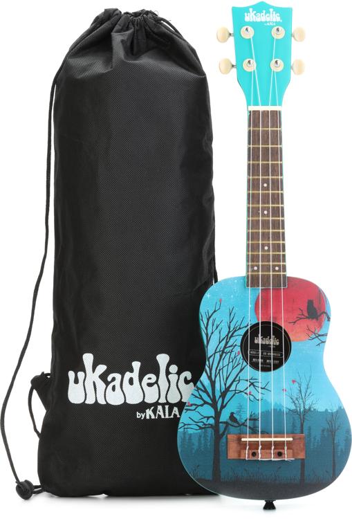 Kala Ukadelic Soprano Ukulele Moonrise Sweetwater
