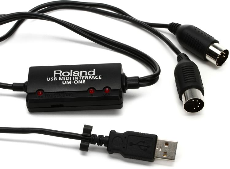 Roland UM-ONE mk2 USB MIDI Interface Sweetwater
