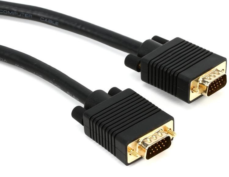 Hosa VGA-503 VGA Cable - DE15 to DE15 - 3 foot | Sweetwater