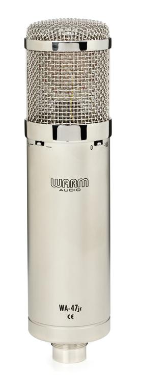 Warm Audio WA-47Jr Large-Diaphragm Condenser Microphone - Nickel