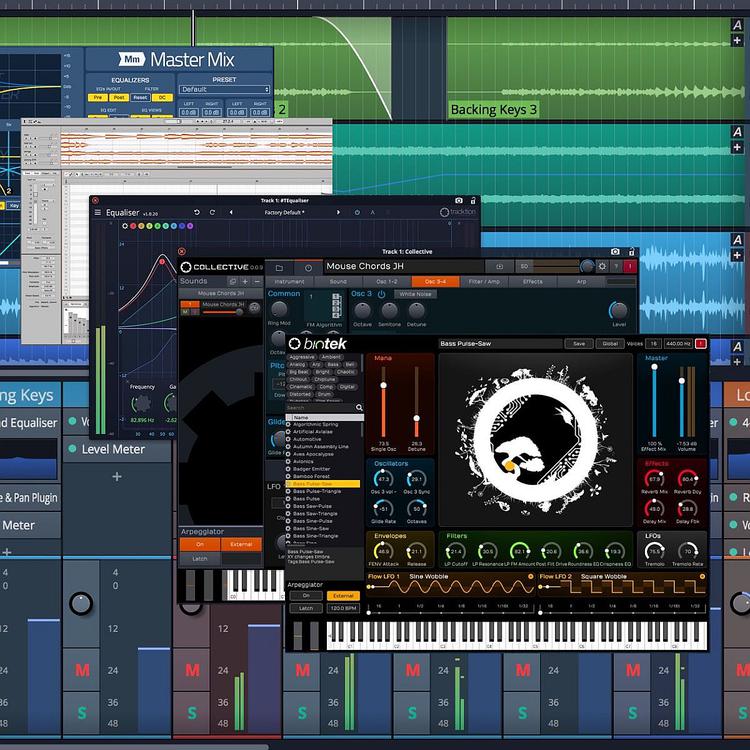 track waveform
