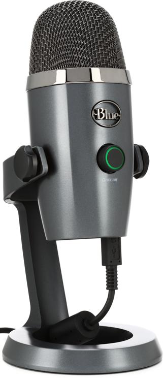 Blue Microphones Yeti Nano USB Condenser Microphone - Shadow Gray 