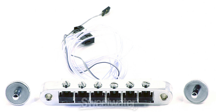 Graph Tech Ghost ResoMax NVピックアップ PN-8863-BN ブラックニッケル Bridge 6mm post (4mmポスト用)