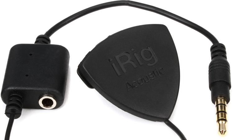 Ik Multimedia Irig Acoustic Guitar Microphone Interface For Ios And Mac Sweetwater