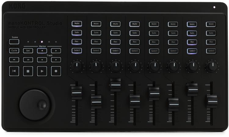 korg nanokontrol studio mobile midi controller