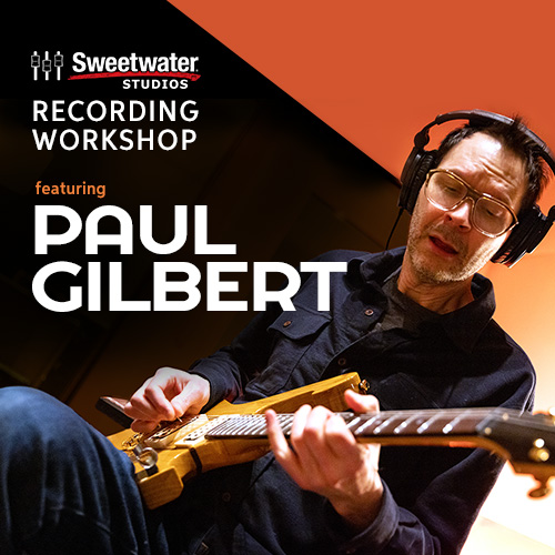2-Day Recording Workshop ft. Paul Gilbert