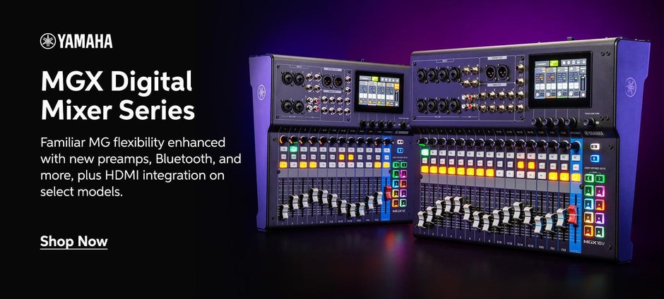 Yamaha MGX Digital Mixer Series