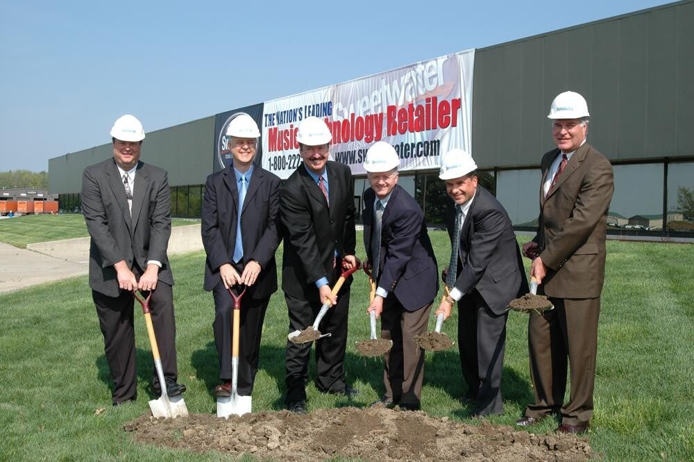Sweetwater Announces New Facility, Breaks Ground