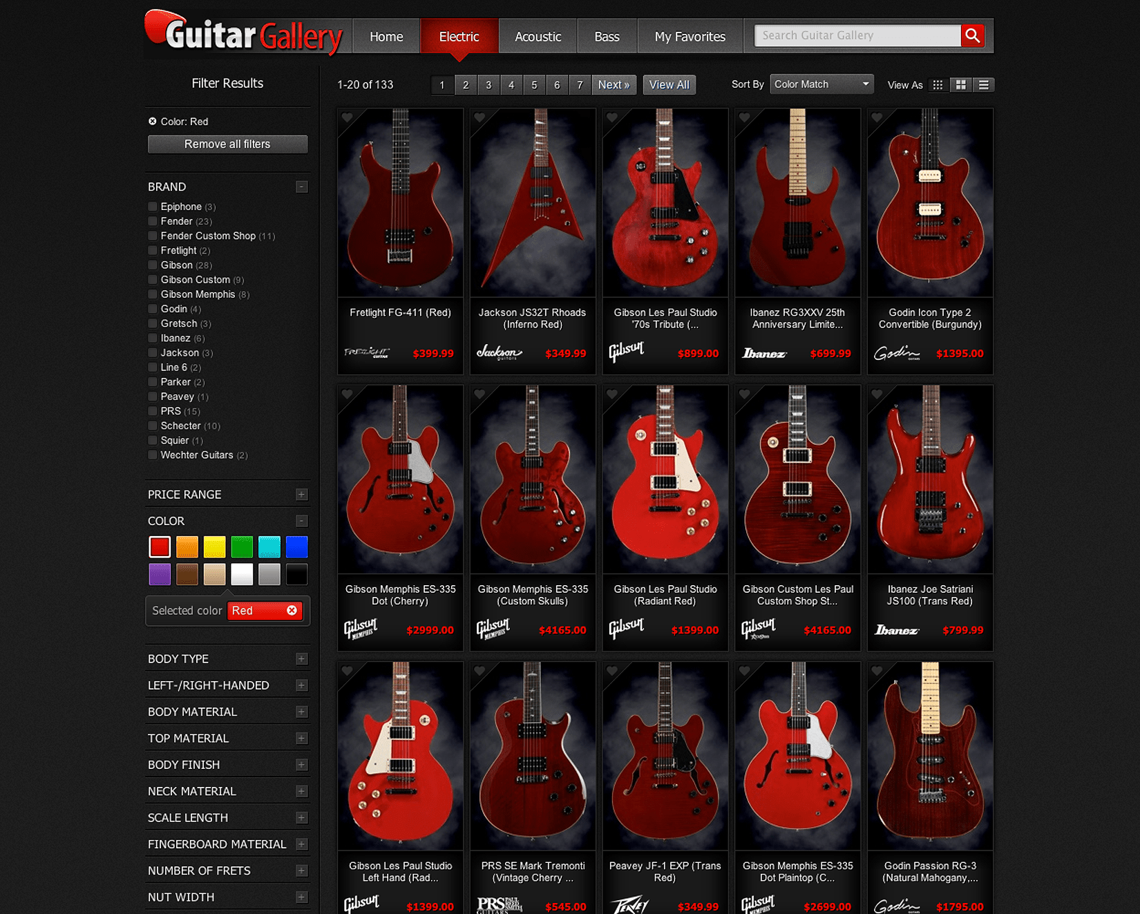 Sweetwater Launches Guitar Gallery 2.0