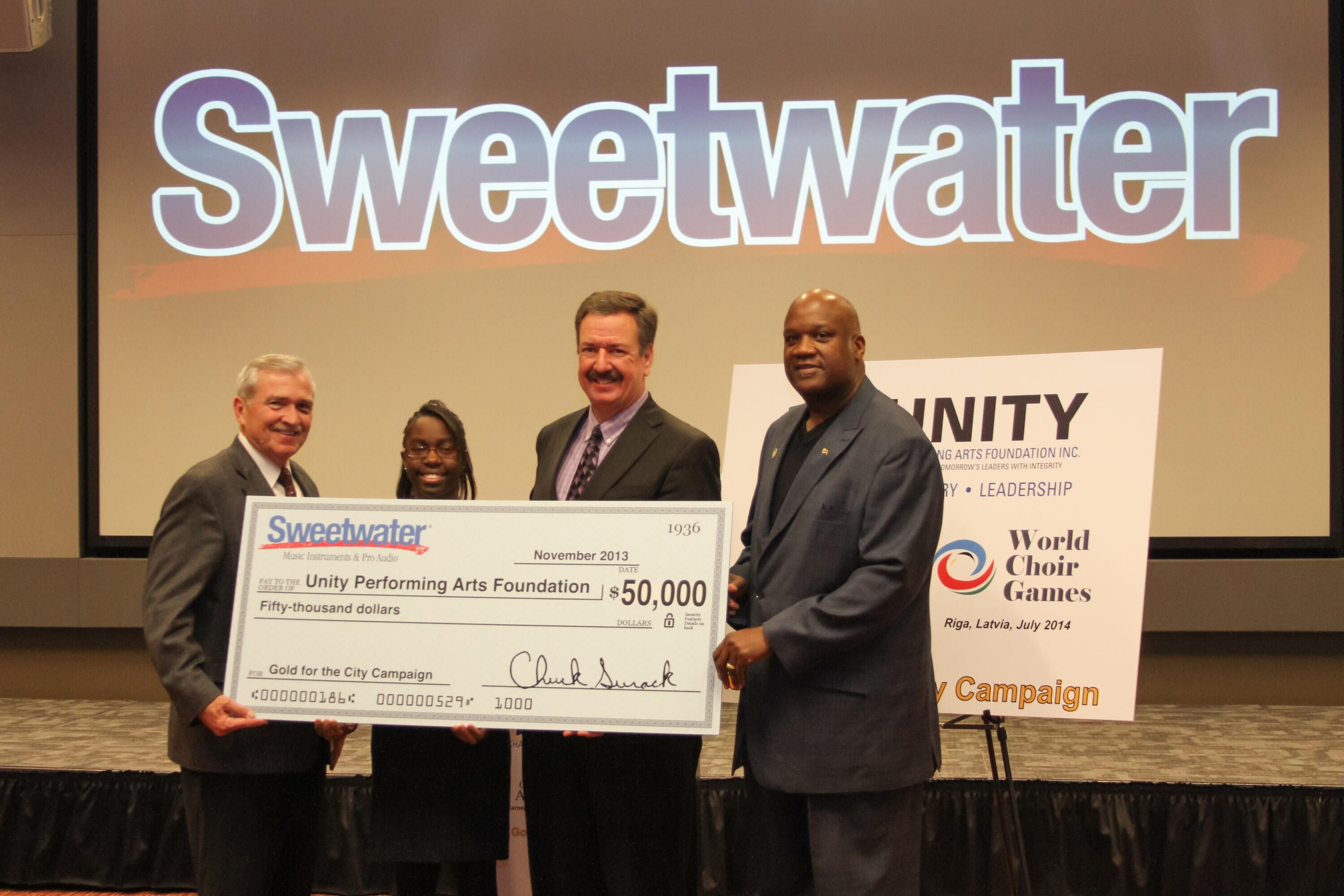 Sweetwater Makes Donations to More than 350 NonProfits in 2013
