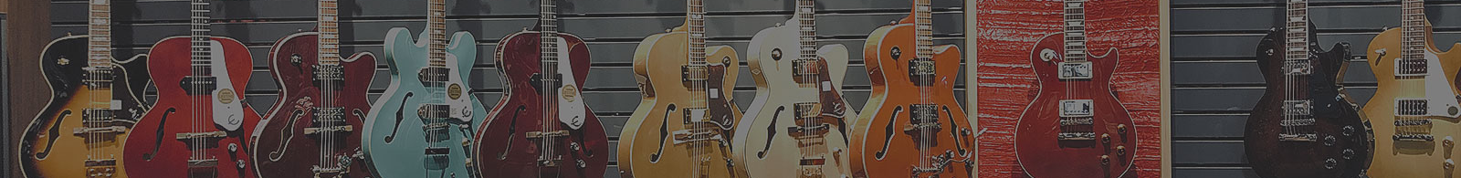 Guitar display banner