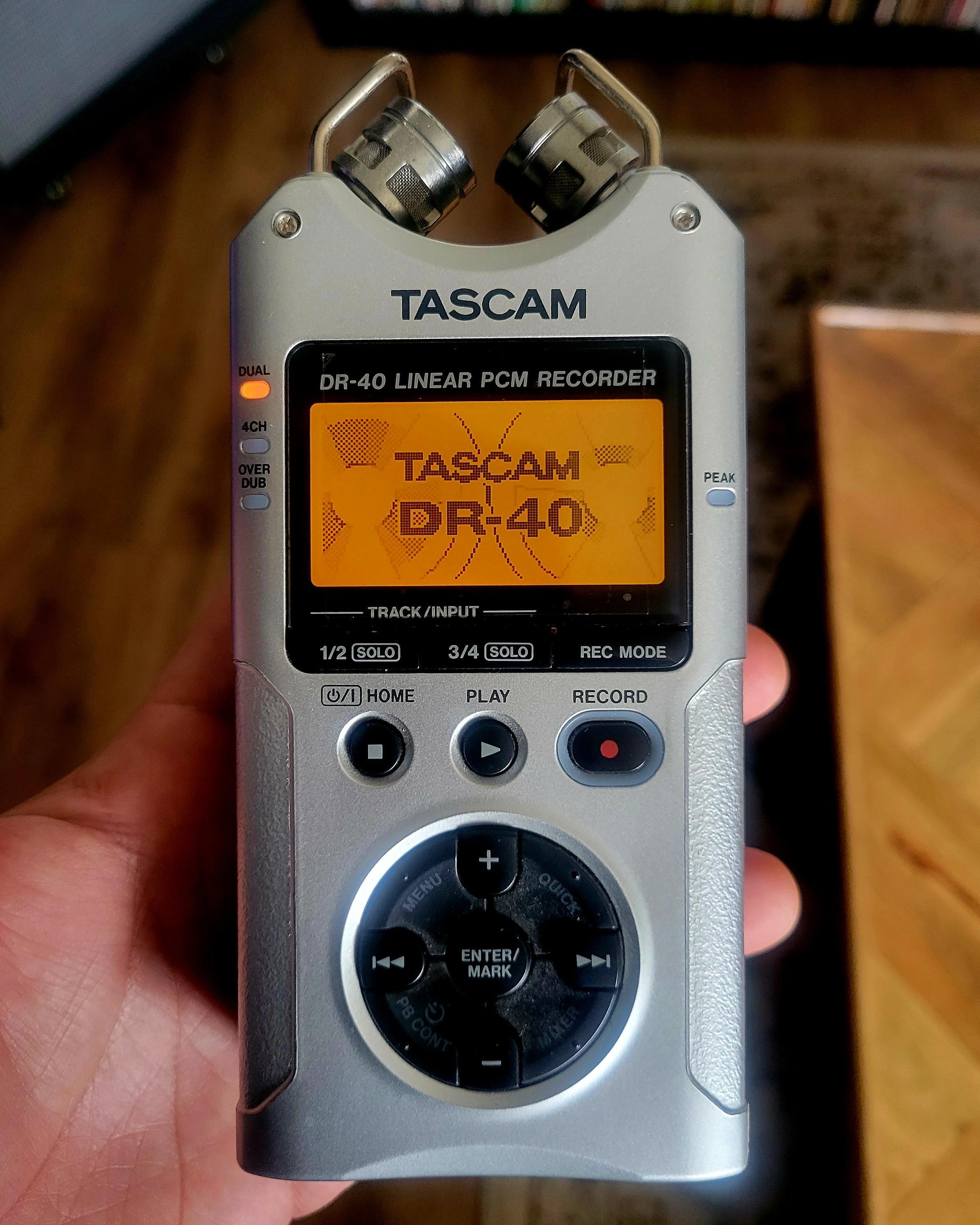 Used Tascam DR-40 4 Track Digital Audio Recorder