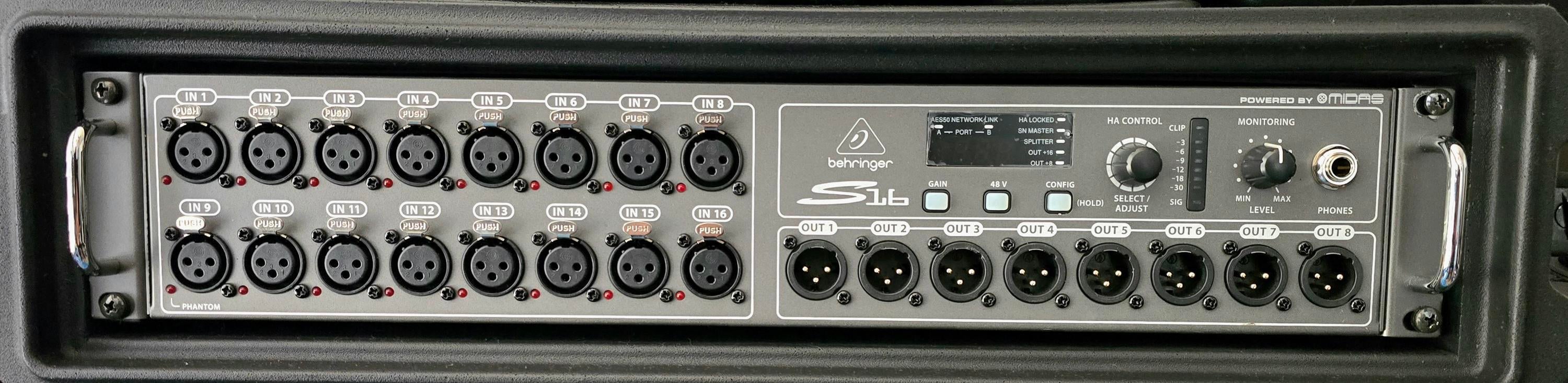 Used Behringer S16 16-input / - Sweetwater's Gear Exchange