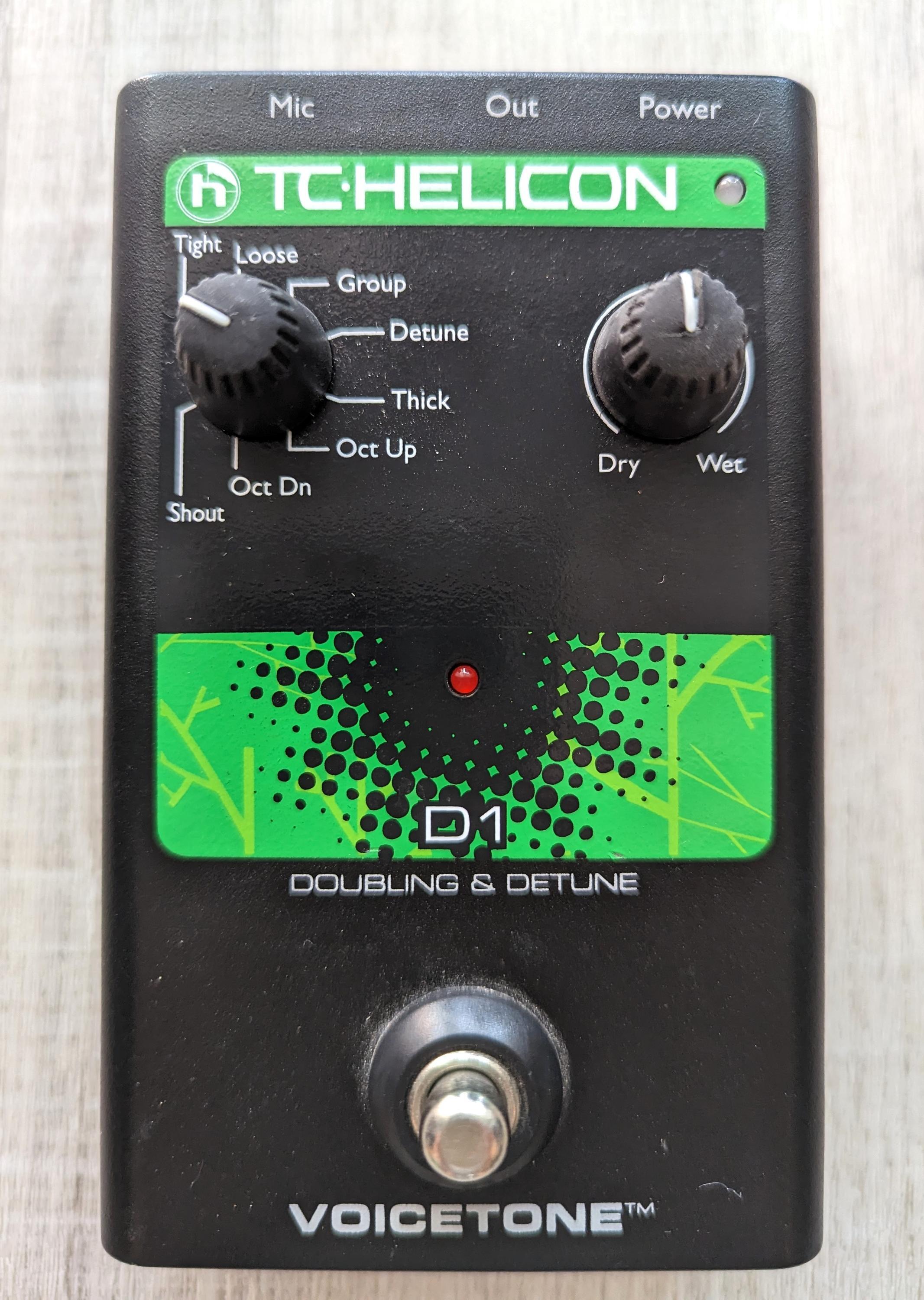 Used TC-Helicon VoiceTone D1 - Sweetwater's Gear Exchange