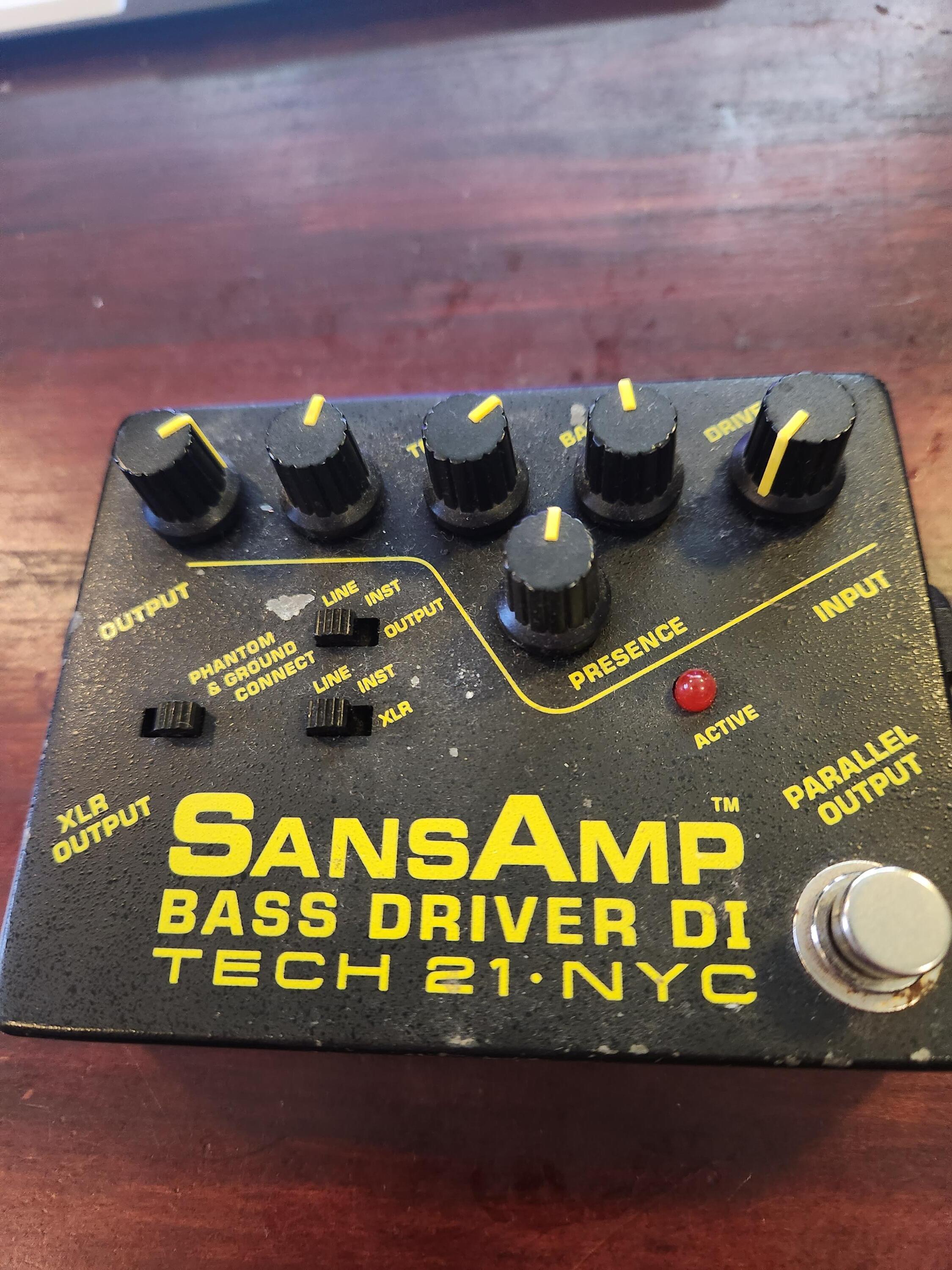 Used Tecch 21 SansAmp Bass Driver DI - Sweetwater's Gear Exchange