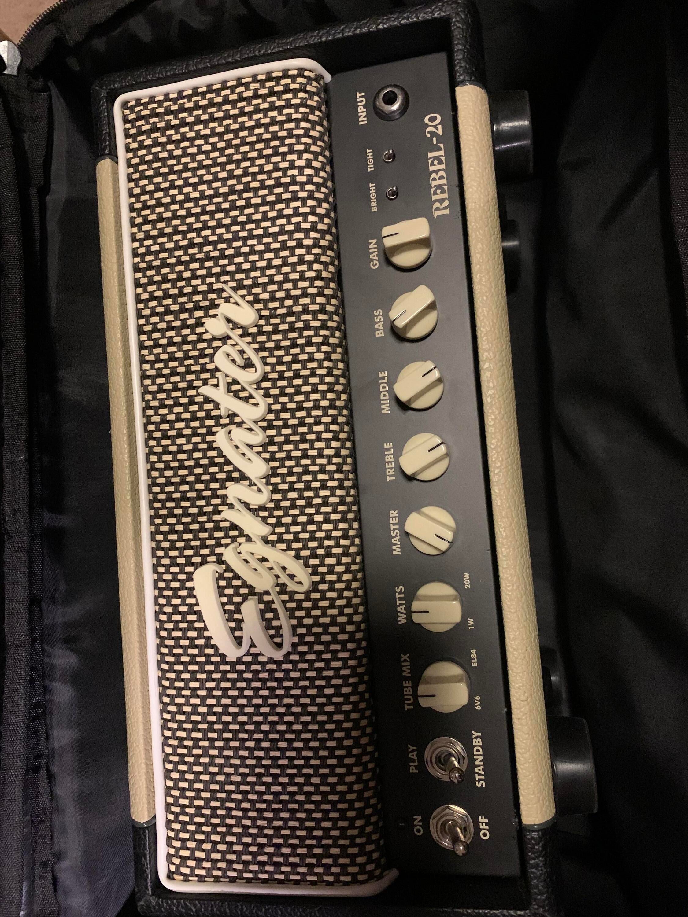 Used Egnater Rebel 20 All Tube Amp Head (Egnater Carrier Case)