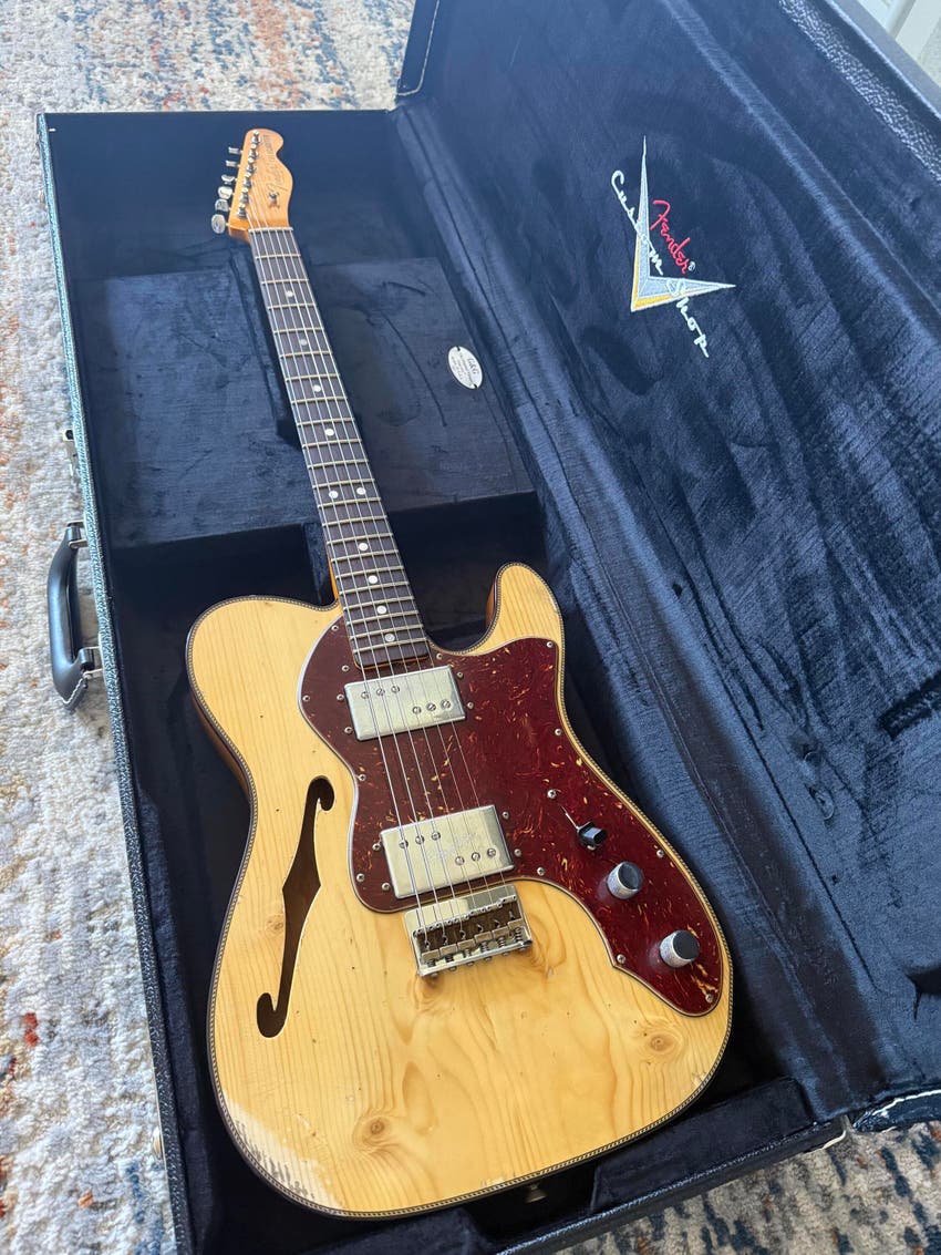 Custom Shop Limited Knotty Pine Cunife Tele Relic