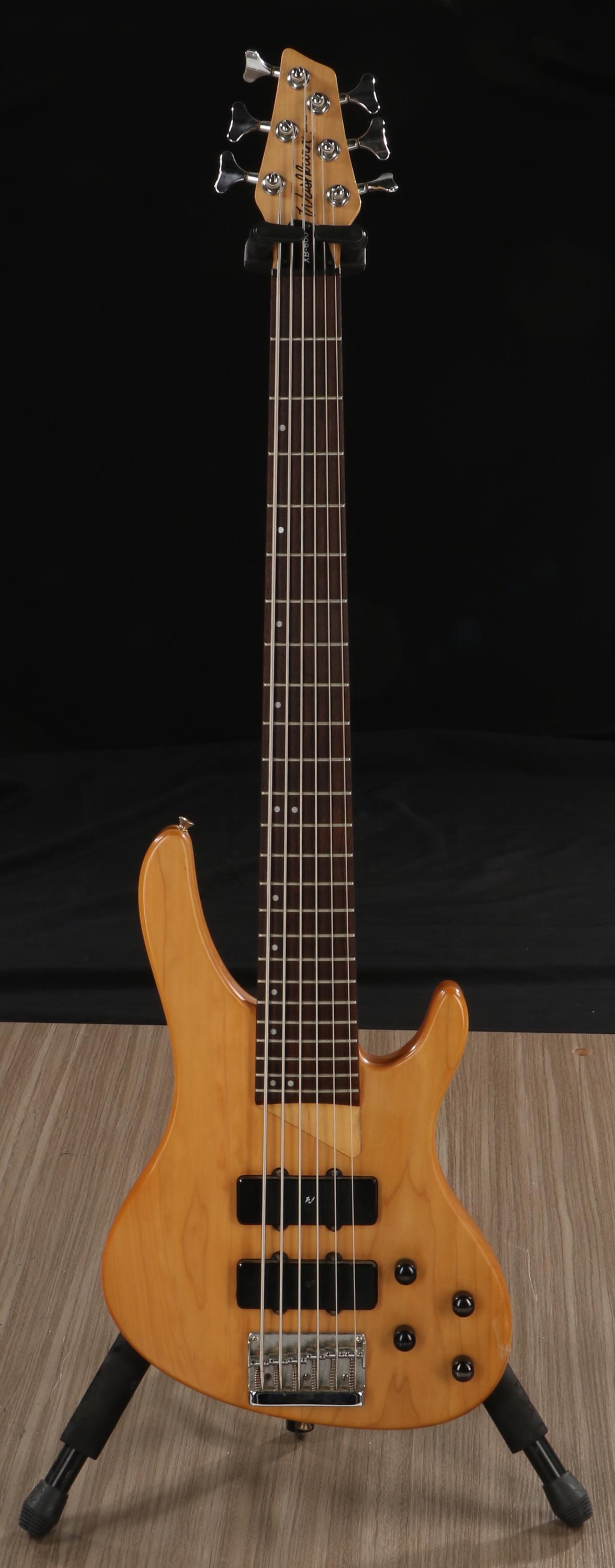 Used Washburn XB-600 Bantam Series 6-string Electric Bass Guitar - Natural